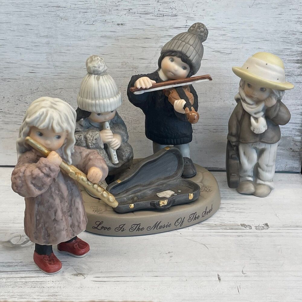 Kim Anderson Enesco Pretty as a Picture Music Figurine Lot 112231 175285 538574